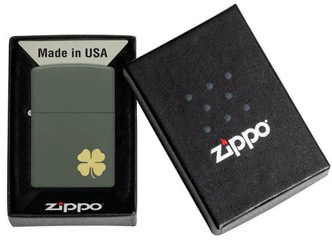 Zippo Luck Four Leaf Clover - 49796